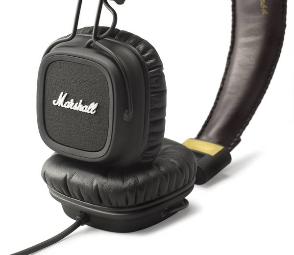 Marshall headphones high bass performance rock and electronic music comfort price range headphone fit 