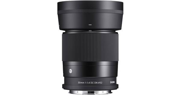 SIGMA 30mm F1.4 DC DN C lens high-quality optics aspherical and ultra-low dispersion lenses bright aperture F1.4 low distortion excellent color reproduction backlight performance 